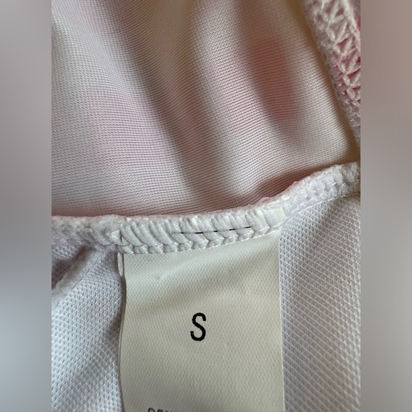 NWOT HalfHeart Pink/White Gingham Checkered Bikini Set - Picture 10 of 10